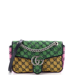 Gucci Gg Marmont Flap Bag Diagonal #240210G15B